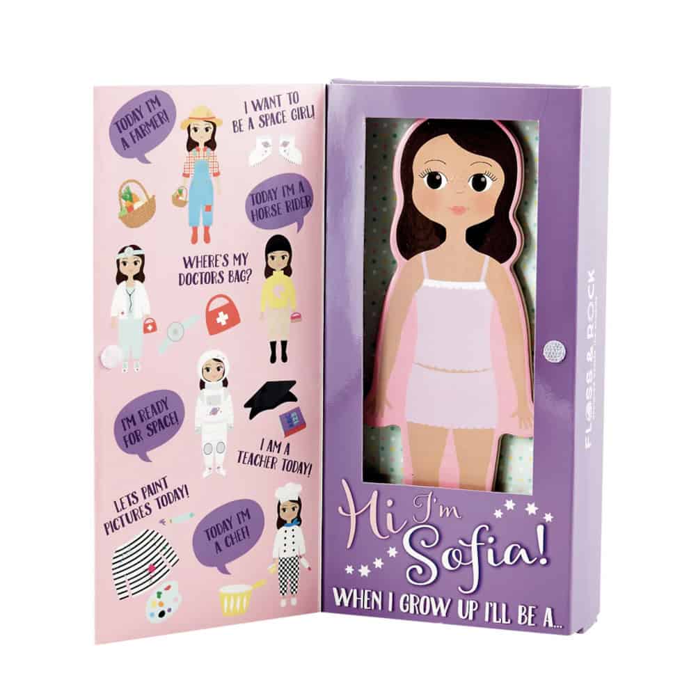 Magnetic Dress Up Doll - Sofia 36P2685